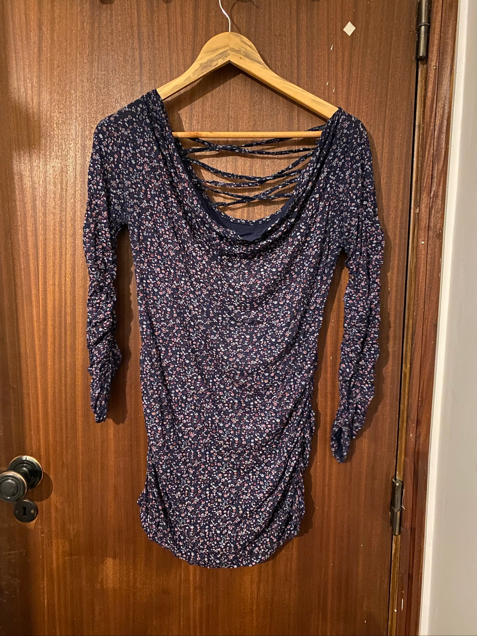 Bloemenblouse met lange mouwen – photo 2